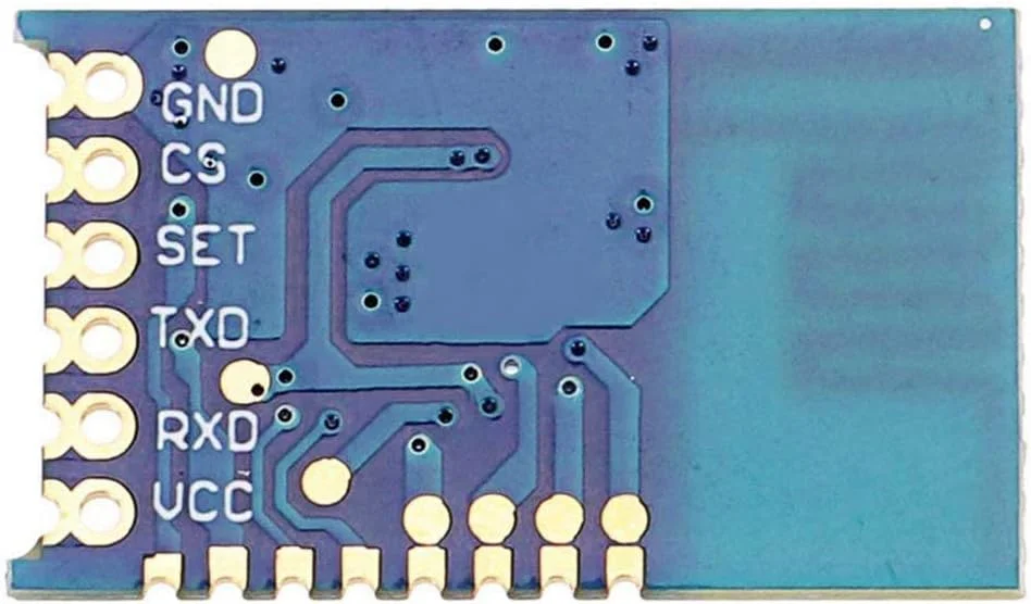 ماژول برد سطح بالا و پایین دو کاناله صوتی استریو بلوتوث مینی آنتن BLE مدل JDY-62، مدل JDY-40 (تعداد 1 عدد)