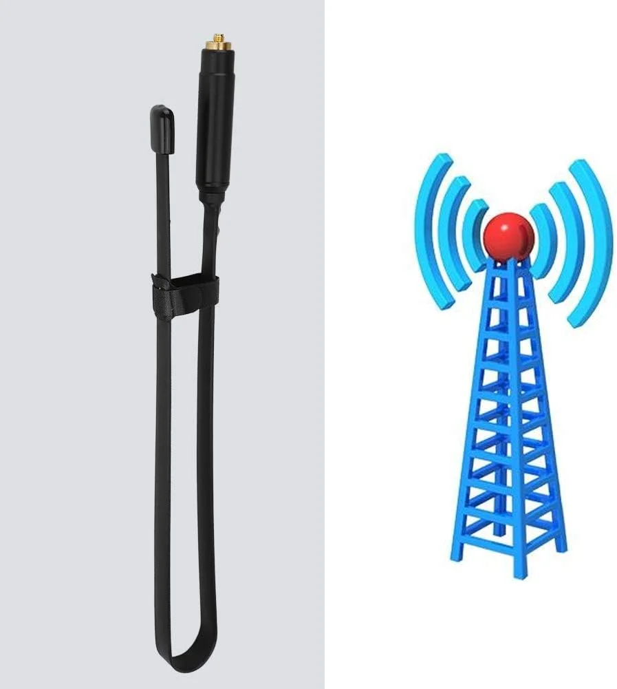 طناب اینترفون، آنتن SMA با بهره بالا از جنس برنج، سر بی سیم طناب اینترفون به همراه اتصالات برای فضای باز