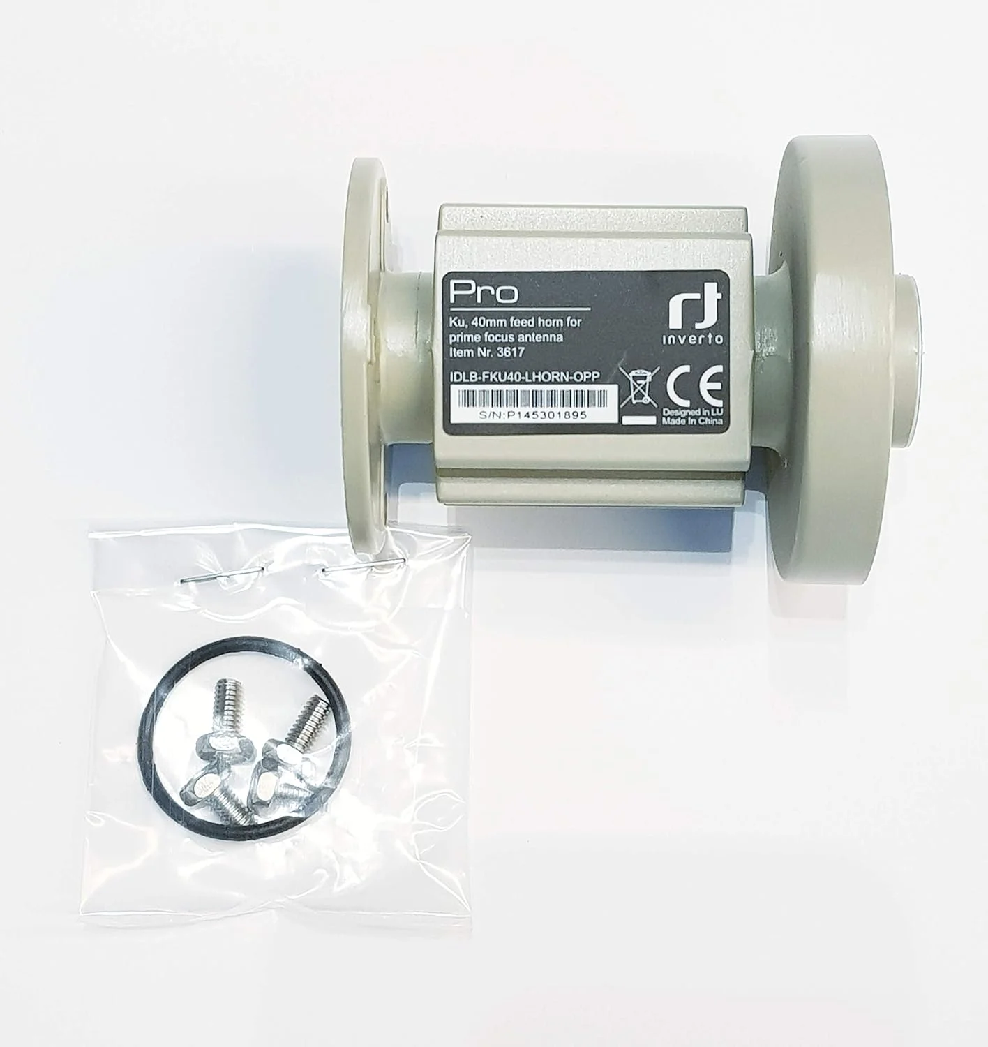 شیپوره خوراک اینورتو پرو KU برای LNB آنتن سهموی (مشکی)