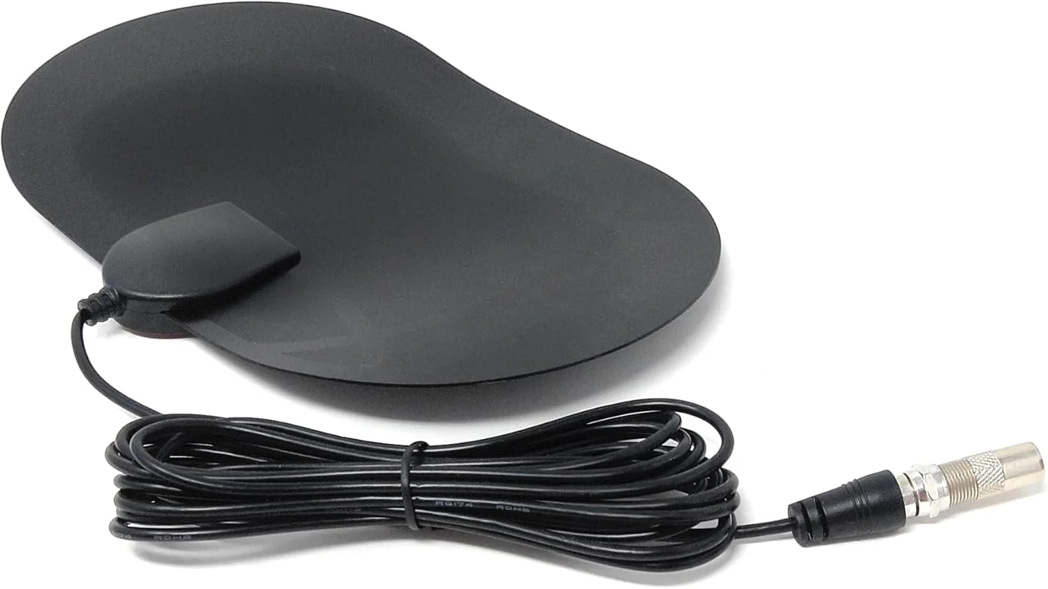 آنتن تلویزیون داخلی با آداپتور F-Type – محدوده پوشش بیش از 50 مایل، آنتن HDTV Freeview، پشتیبانی از 4K/1080P، دریافت کانال های محلی با کابل کواکسیال 3 متری