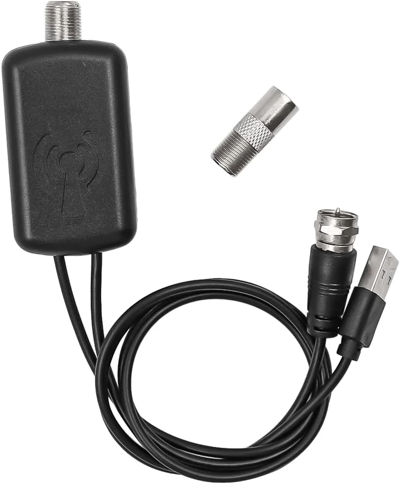 آنتن تلویزیون HD داخلی با برد بیش از 250 مایل به همراه تقویت کننده سیگنال، کانال های 4K Ultra HD و نصب آسان