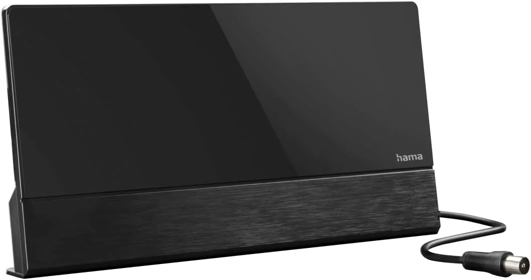 آنتن هوایی داخلی ممتاز هاما، DAB+، DAB، DVB-T2، VHF، فعال، تقویت خودکار