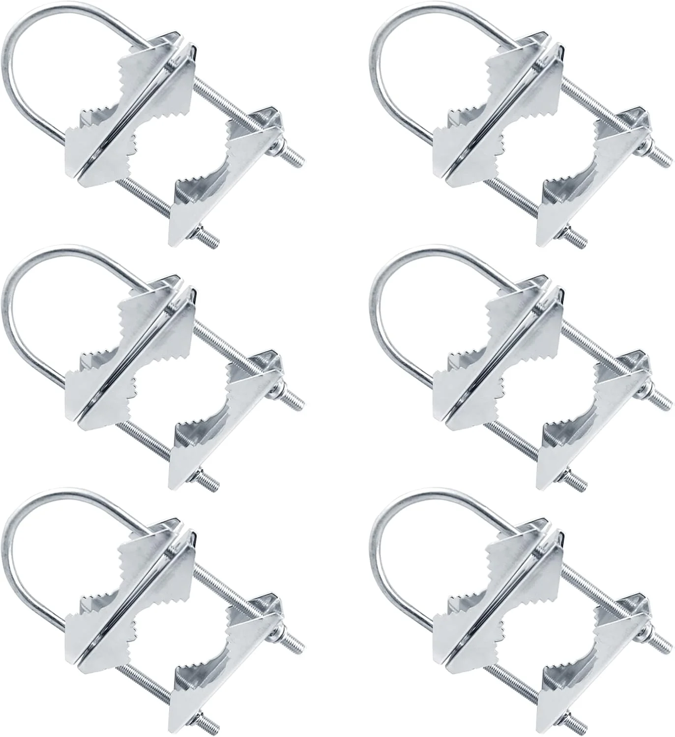 گیره دکل آنتن دوبل GBGS، مجموعه 6 عددی، مناسب برای لوله های فولادی 2 اینچ و 1⅛ اینچ تا 2 اینچ، بست سنگین و ضد زنگ دکل به دکل برای تلویزیون، CB Ham، آنتن بیرونی منزل، نصب لوله دوبل گیره دکل آنتن دوبل GBGS، مجموعه 6 عددی، مناسب برای لوله های فولادی 2 اینچ و 1⅛ اینچ تا 2 اینچ، بست سنگین و ضد زنگ دکل به دکل برای تلویزیون، CB Ham، آنتن بیرونی منزل، نصب لوله دوبل