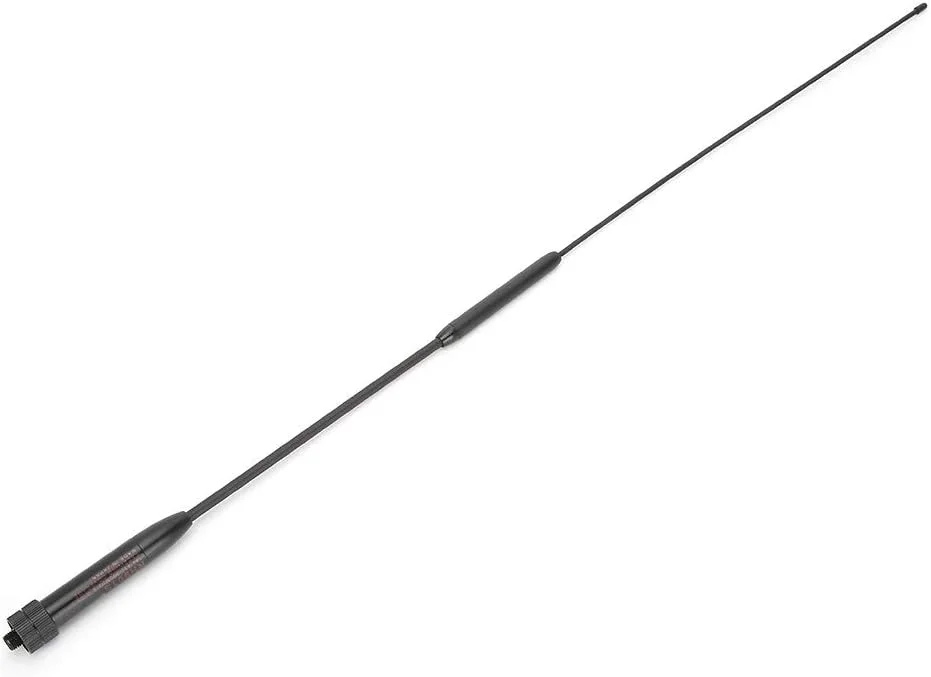 آنتن فرکانس دوگانه، پلاگ مادگی SMA-F 144/430 مگاهرتز، آنتن انعطاف پذیر آلیاژ آلومینیوم نرم حرفه ای