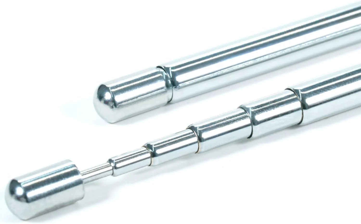 آنتن تلسکوپی 6 قسمتی Fohevers، اتصال دهنده مادگی برای رادیو AM/FM، گیرنده استریو HD DAB سینمای خانگی، 2 عدد