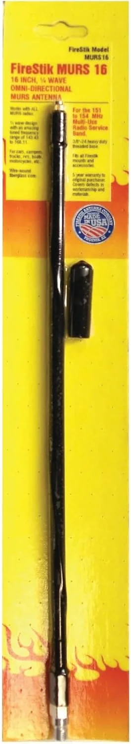 آنتن موبایل Firestik MURS16-B سایز 16 اینچ - .25 موج