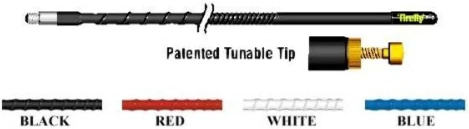 آنتن فایراستیک مدل FL3-B FireFly به طول سه فوت با نوک قابل تنظیم (مشکی)