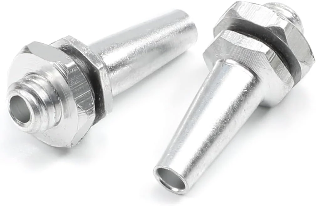 آنتن RC مشکی با پایه و درپوش نقره ای برای قایق RC، 5 عدد