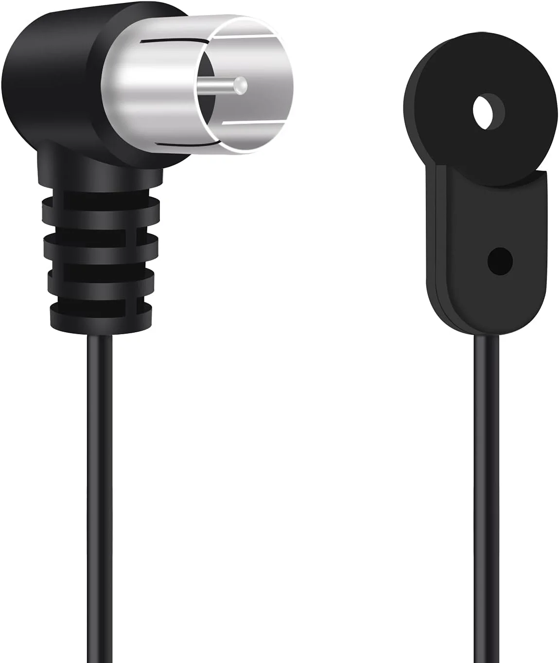 آنتن FM فنکسی 75 اهم، دوشاخه نری نوع F، کابل کواکسیال برای گیرنده استریو خانگی رومیزی، آنتن گیرنده رادیویی