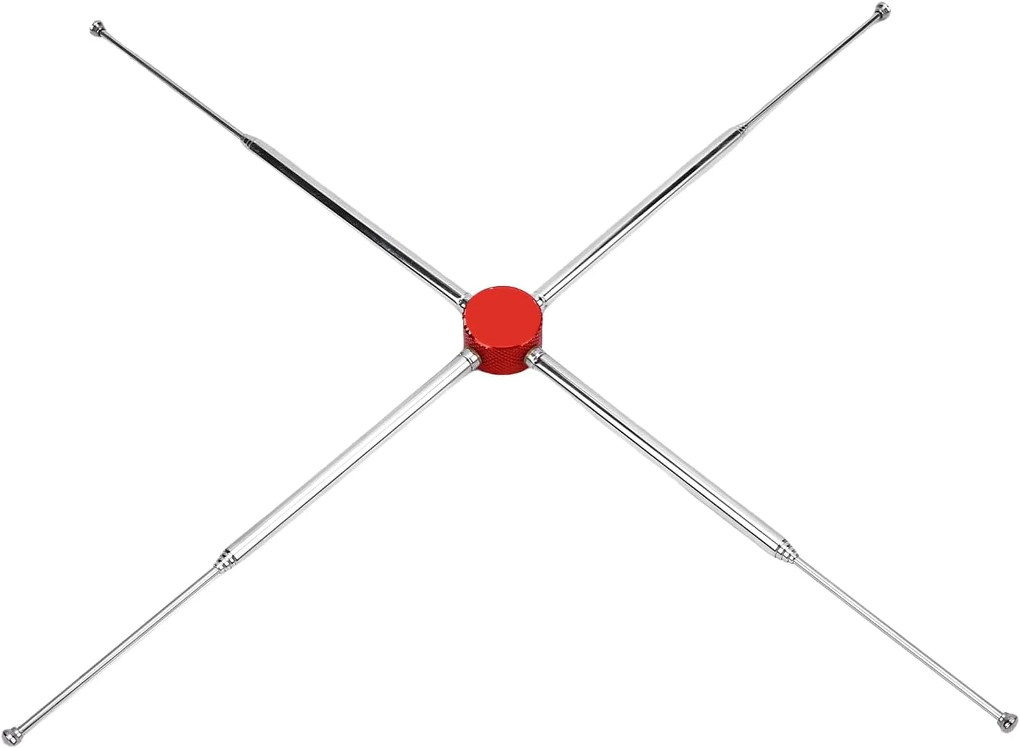 کیت کلاهک خازن آلیاژ آلومینیوم Eujgoov آنتن های عمودی HF با پیچ های سرپهن نصب شده در کنار برای pac12 JPC12