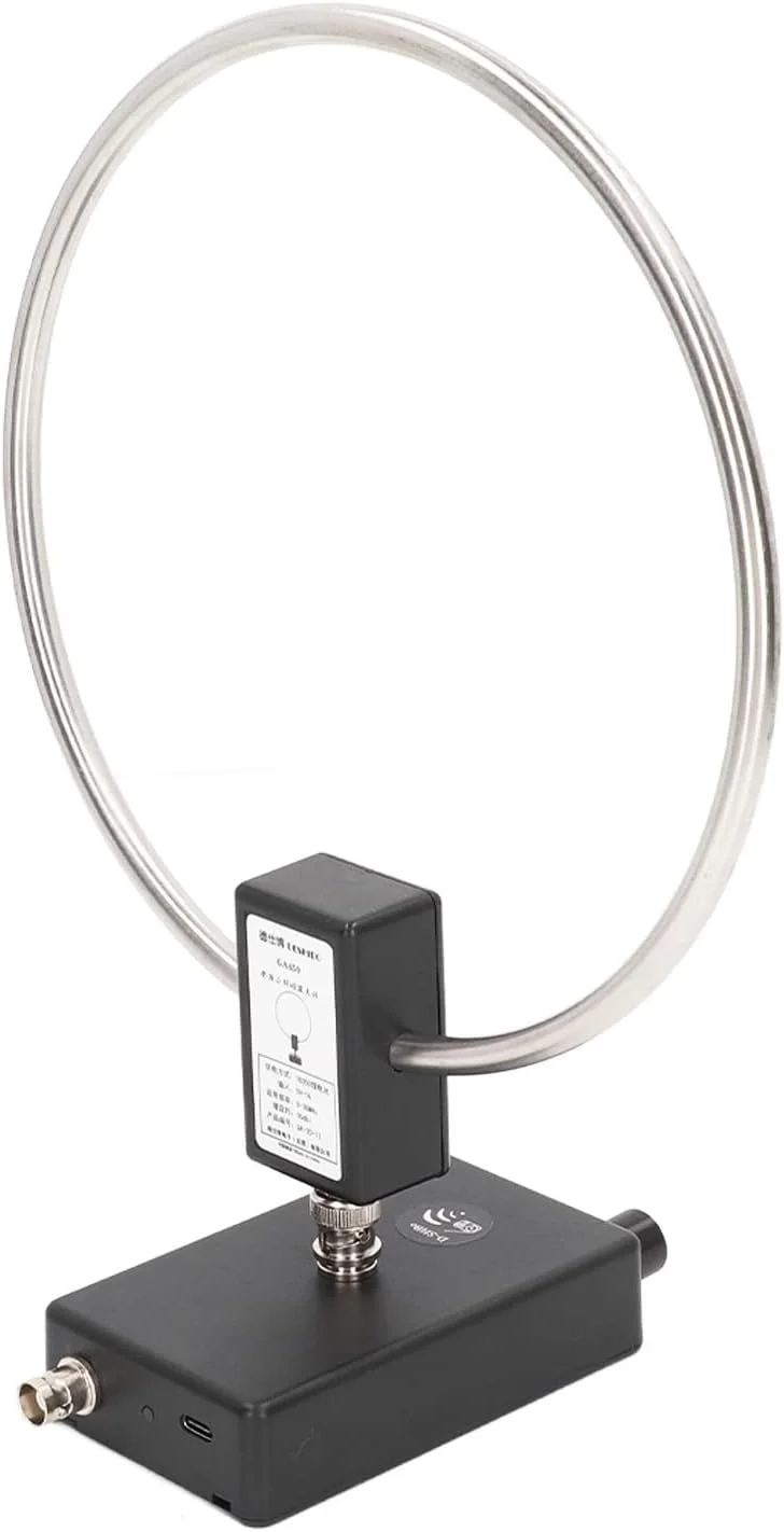 آنتن رادیویی موج کوتاه Fafeicy، آنتن حلقه ای استیل ضد زنگ برای دریافت رادیو در محیط داخلی، 3 مگاهرتز تا 30 مگاهرتز