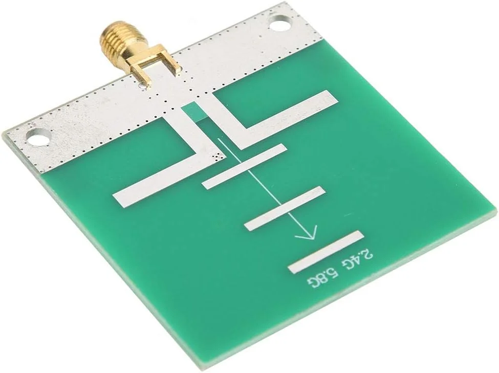 آنتن دو فرکانسه پلاستیکی وای فای 6-7db Eujgoov، ابزار جایگزین با عملکرد بالا، آنتن SMA پایدار و قابل اعتماد برای سیستم های UWB با محافظت، نصب آسان
