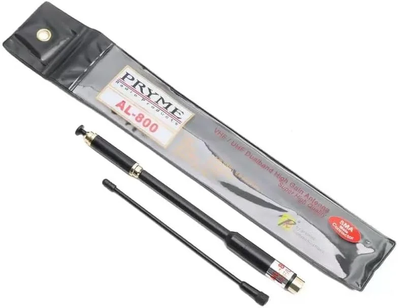 آنتن دو فرکانس میله ای توسعه AL800، پلاگین مادگی SMA-F آنتن 144/430 مگاهرتز