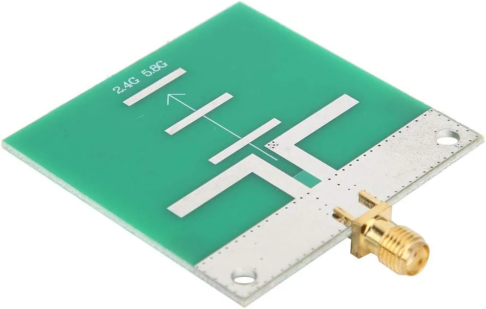 آنتن دو فرکانسه پلاستیکی وای فای 6-7db Eujgoov، ابزار جایگزین با عملکرد بالا، آنتن SMA پایدار و قابل اعتماد برای سیستم های UWB با محافظت، نصب آسان