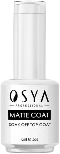 لاک ژل مات OSYA - حجم بزرگ 15 میلی لیتر، بدون نیاز به پاک کردن، ژل لاک ناخن شفاف، قابل برداشتن با خیساندن، مناسب برای دستگاه های UV LED، مناسب برای مبتدیان، حرفه ای ها، استفاده در خانه، سالن های مانیکور و طراحی ناخن لاک ژل مات OSYA - حجم بزرگ 15 میلی لیتر، بدون نیاز به پاک کردن، ژل لاک ناخن شفاف، قابل برداشتن با خیساندن، مناسب برای دستگاه های UV LED، مناسب برای مبتدیان، حرفه ای ها، استفاده در خانه، سالن های مانیکور و طراحی ناخن