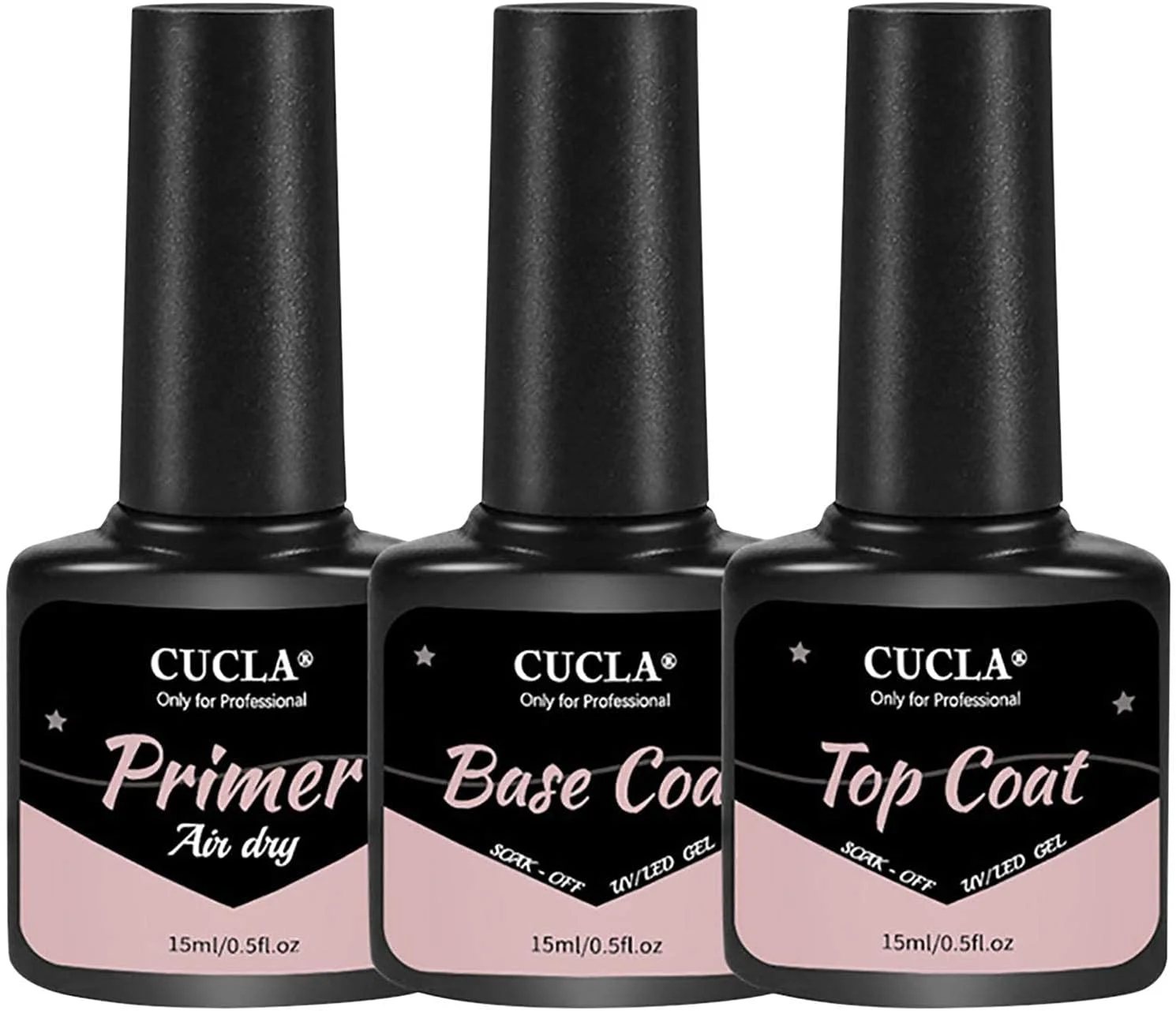 مجموعه لاک ناخن PAKEY شامل تاپ کت مات، پرایمر و بیس کت، تاپ کت ژلی بدون نیاز به پاک کردن، مجموعه لاک ژل با پوشش مات و براق و ماندگاری بالا، 3 عدد/15 میلی لیتر مجموعه لاک ناخن PAKEY شامل تاپ کت مات، پرایمر و بیس کت، تاپ کت ژلی بدون نیاز به پاک کردن، مجموعه لاک ژل با پوشش مات و براق و ماندگاری بالا، 3 عدد/15 میلی لیتر