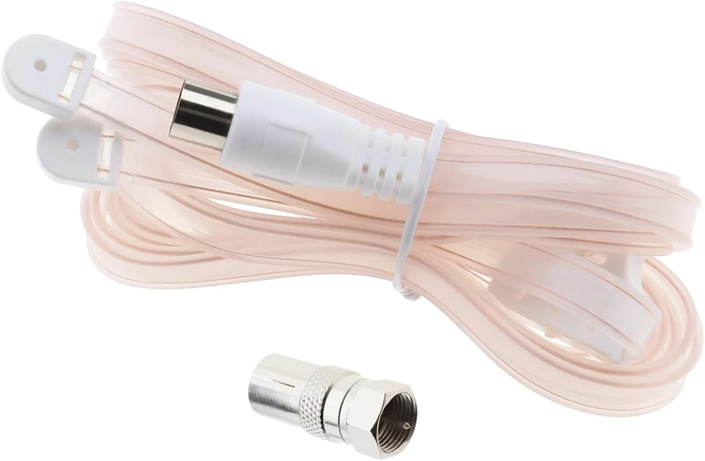 آنتن FM دوقطبی داخلی eMagTech، هوایی 75 اهم با کابل افزایش طول 1.6 متری برای سیستم موسیقی، رادیو داخلی، گیرنده استریو بلوتوث، سازگار با سیستم صوتی AV یاماها، دنون، اونکیو