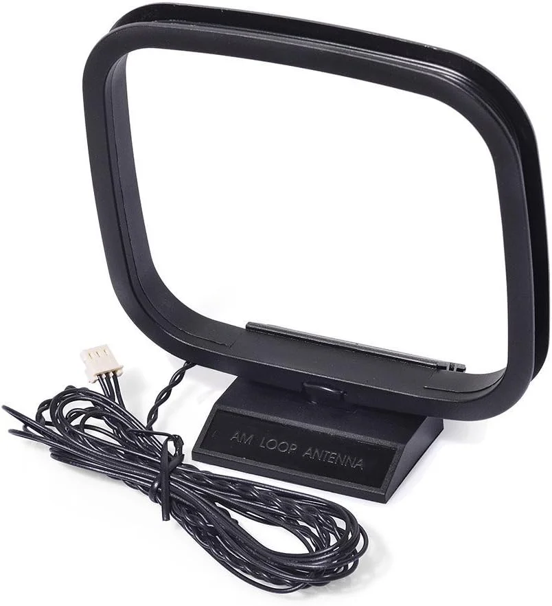 آنتن حلقه ای AM Eightwood با کانکتور مینی 3 پین برای سیستم صوتی گیرنده AV استریو HiFi سری Sony و Sharp