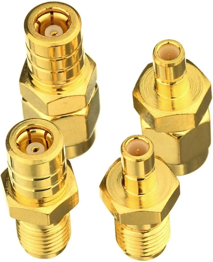 کیت آداپتور آنتن Eightwood SMB به SMA چهار عددی برای آنتن رادیو ماهواره ای Sirius XM و آنتن رادیو DAB +