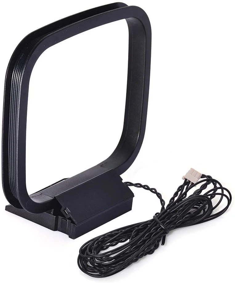 آنتن حلقه ای AM Eightwood با کانکتور مینی 3 پین برای سیستم صوتی گیرنده AV استریو HiFi سری Sony و Sharp آنتن حلقه ای AM Eightwood با کانکتور مینی 3 پین برای سیستم صوتی گیرنده AV استریو HiFi سری Sony و Sharp