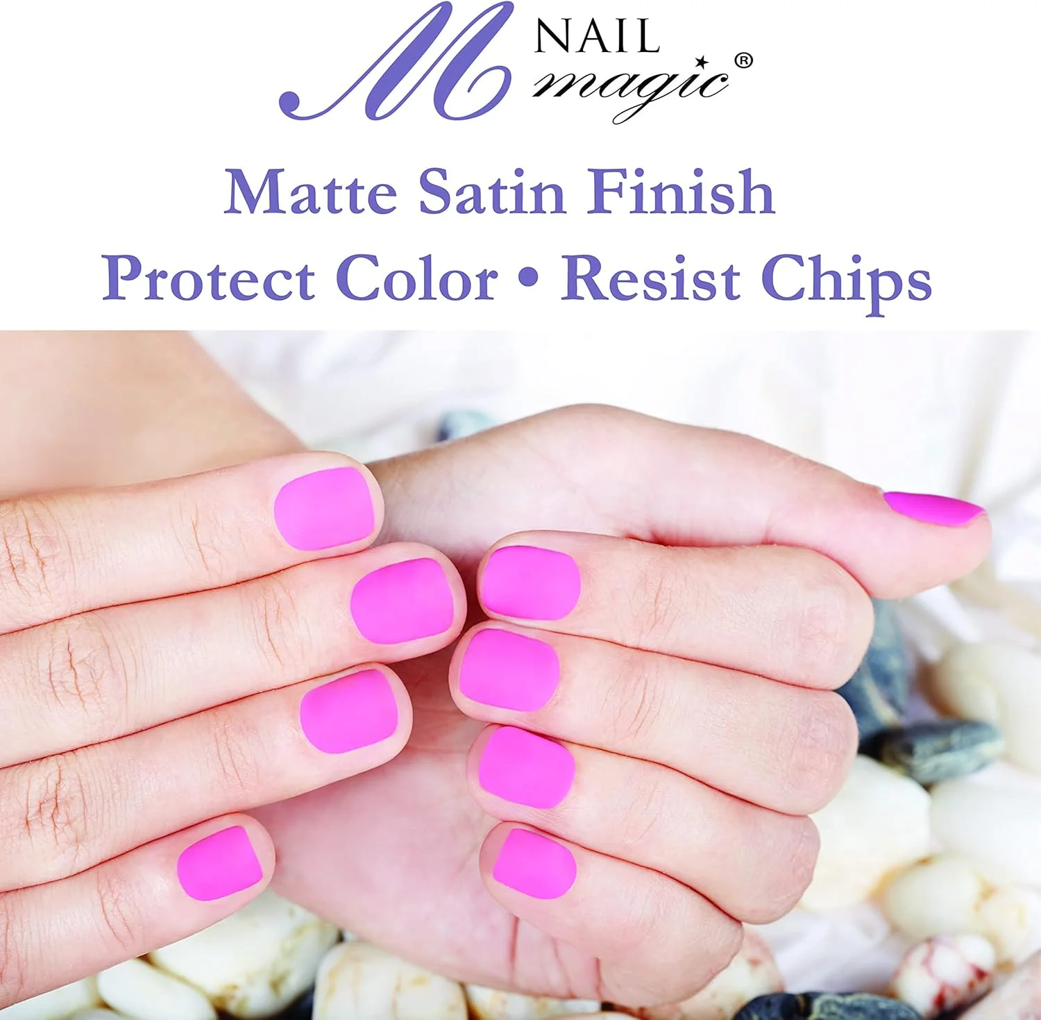لاک مات کننده ناخن مجیک با پوشش ساتنی لاک مات کننده ناخن مجیک با پوشش ساتنی