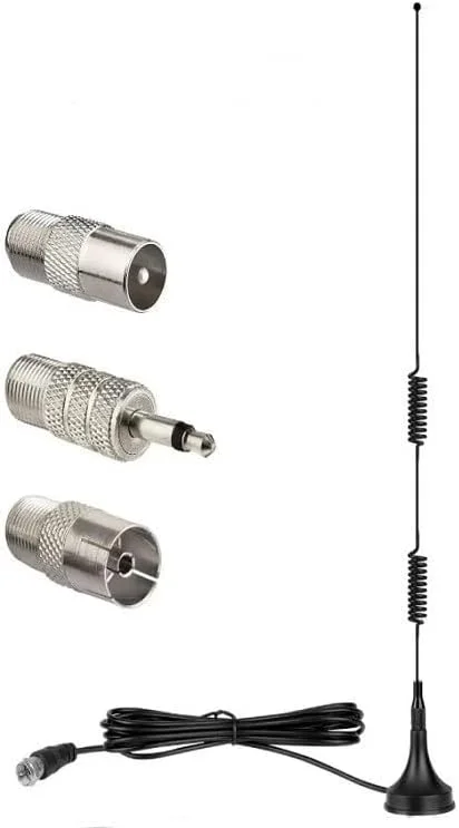 آنتن میله ای DVB-T/DVB-T2 برای تلویزیون/رادیو مشکی-0125 آنتن میله ای DVB-T/DVB-T2 برای تلویزیون/رادیو مشکی-0125