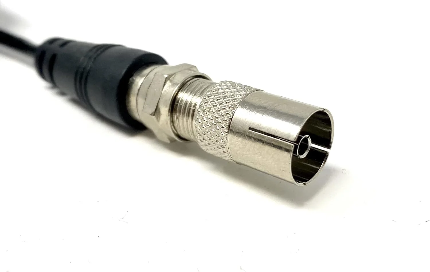 آنتن هوایی DAB FM با پایه مغناطیسی، کواکسیال نوع F + جک 3.5 میلی متری، فیش فونو/RCA TV PAL IEC مناسب برای Denon Onkyo Yamaha Marantz Sherwood