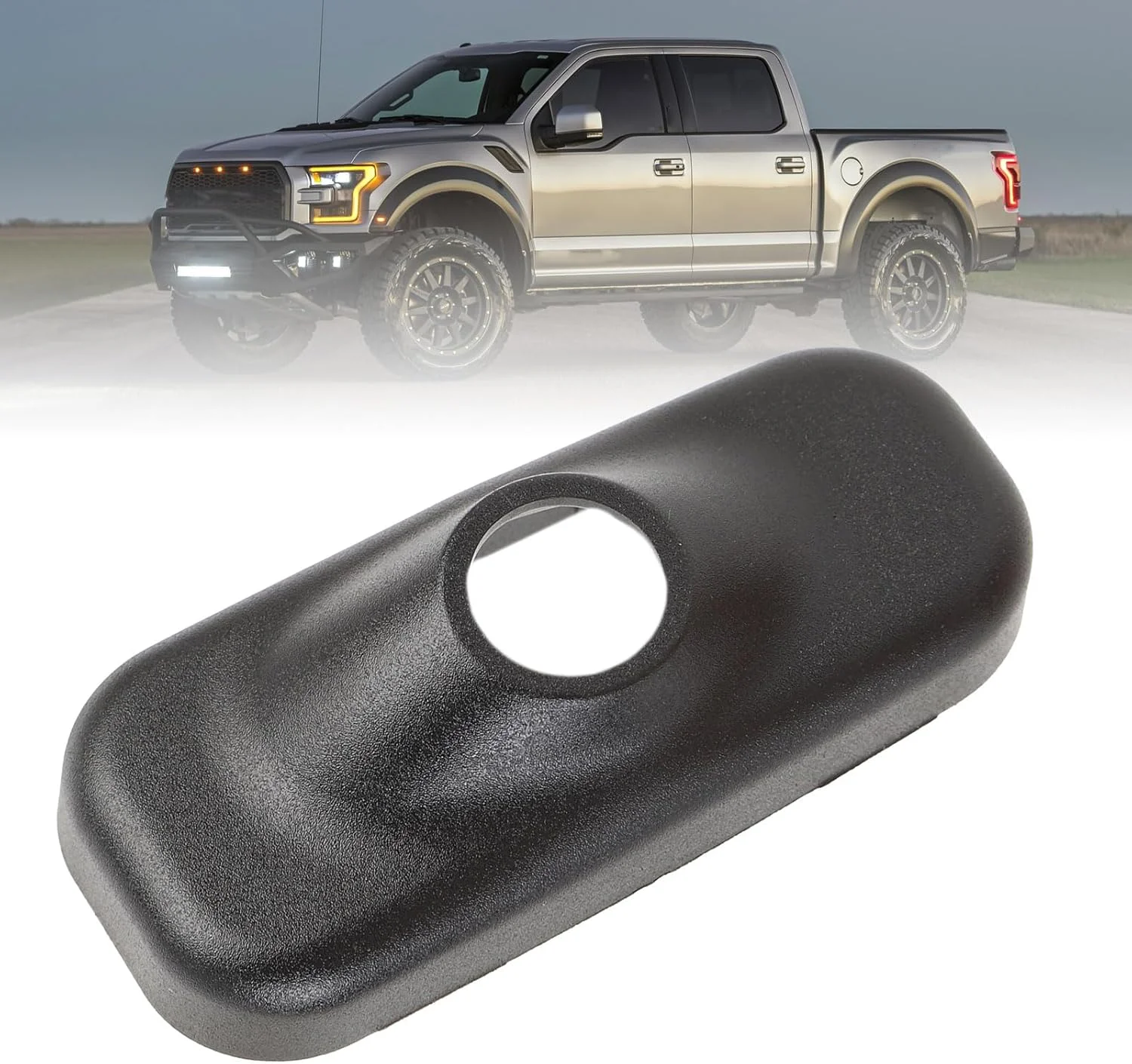 روکش پایه آنتن Eujgoov، پلاستیک با مقاومت بالا، درپوش قاب جایگزین برای آنتن های رادیویی، OEM HL3Z 18A927 A، مناسب برای خودروهای 2017-2020