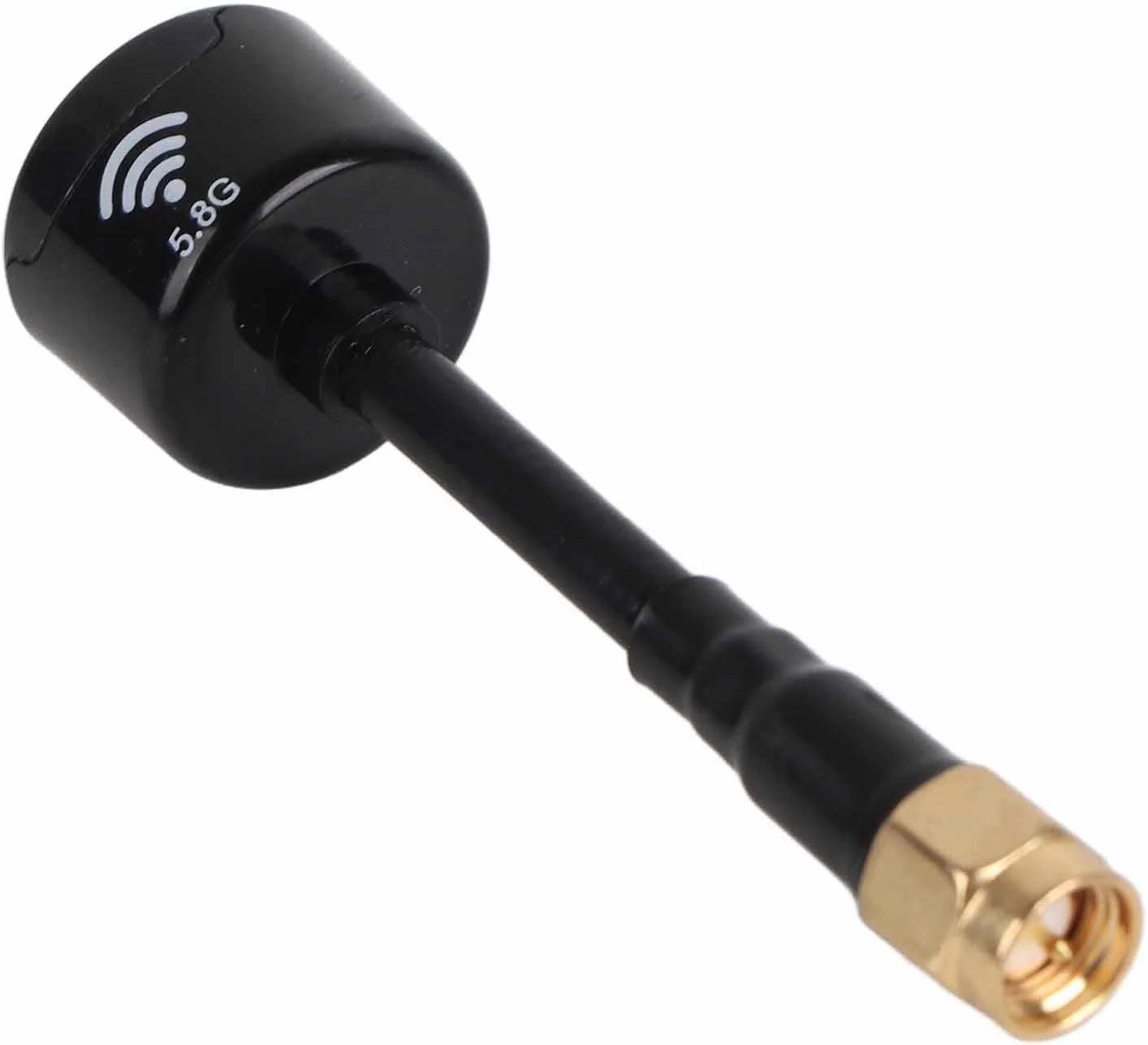 آنتن Domary با بهره بالا 5.8 گیگاهرتز 3dBi RHCP برای قطعات جانبی پهپاد مسابقه ای FPV (سوزن داخلی SMA)