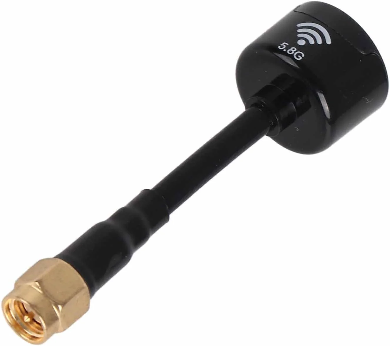 آنتن Domary با بهره بالا 5.8 گیگاهرتز 3dBi RHCP برای قطعات جانبی پهپاد مسابقه ای FPV (سوزن داخلی SMA)