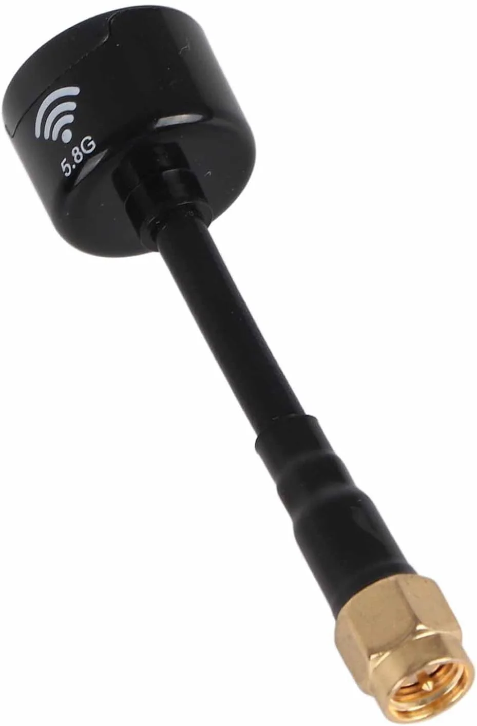 آنتن Domary با بهره بالا 5.8 گیگاهرتز 3dBi RHCP برای قطعات جانبی پهپاد مسابقه ای FPV (سوزن داخلی SMA)