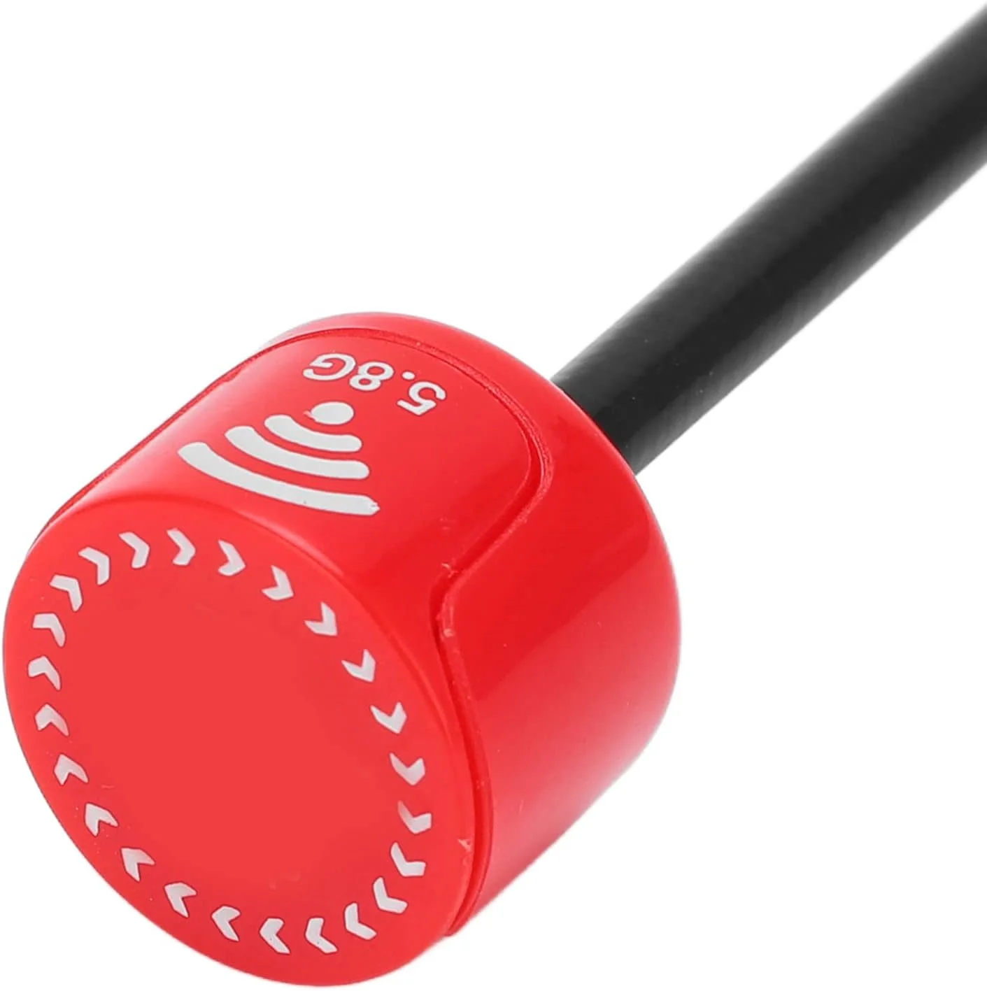 آنتن گیرنده کنترل از راه دور Domary 125mm 5.8GHz 2.5Dbi RHCP مقاوم در برابر ضربه برای پهپاد FPV (قرمز)