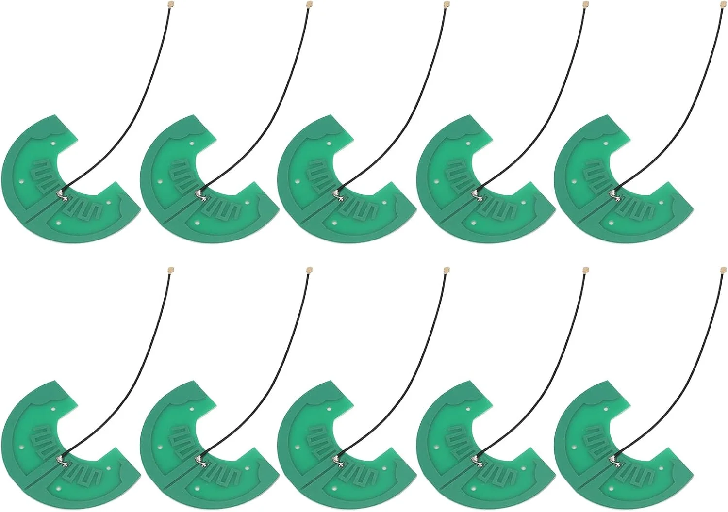 آنتن داخلی Domary مدل 10 عددی U شکل 4G 8DBI تثبیت کننده سیگنال PCB برد سخت آنتن داخلی برای تجهیزات انتقال داده بی سیم