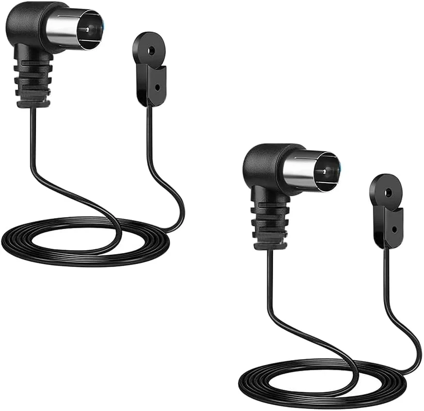 آنتن FM DollaTek مدل 2PCS برای HiFi NTSC 75 اهم رادیو FM با کابل افزایش طول 1.5 متری برای Yamaha Onkyo و غیره، آنتن رادیو گیرنده استریو خانگی رومیزی آنتن FM DollaTek مدل 2PCS برای HiFi NTSC 75 اهم رادیو FM با کابل افزایش طول 1.5 متری برای Yamaha Onkyo و غیره، آنتن رادیو گیرنده استریو خانگی رومیزی