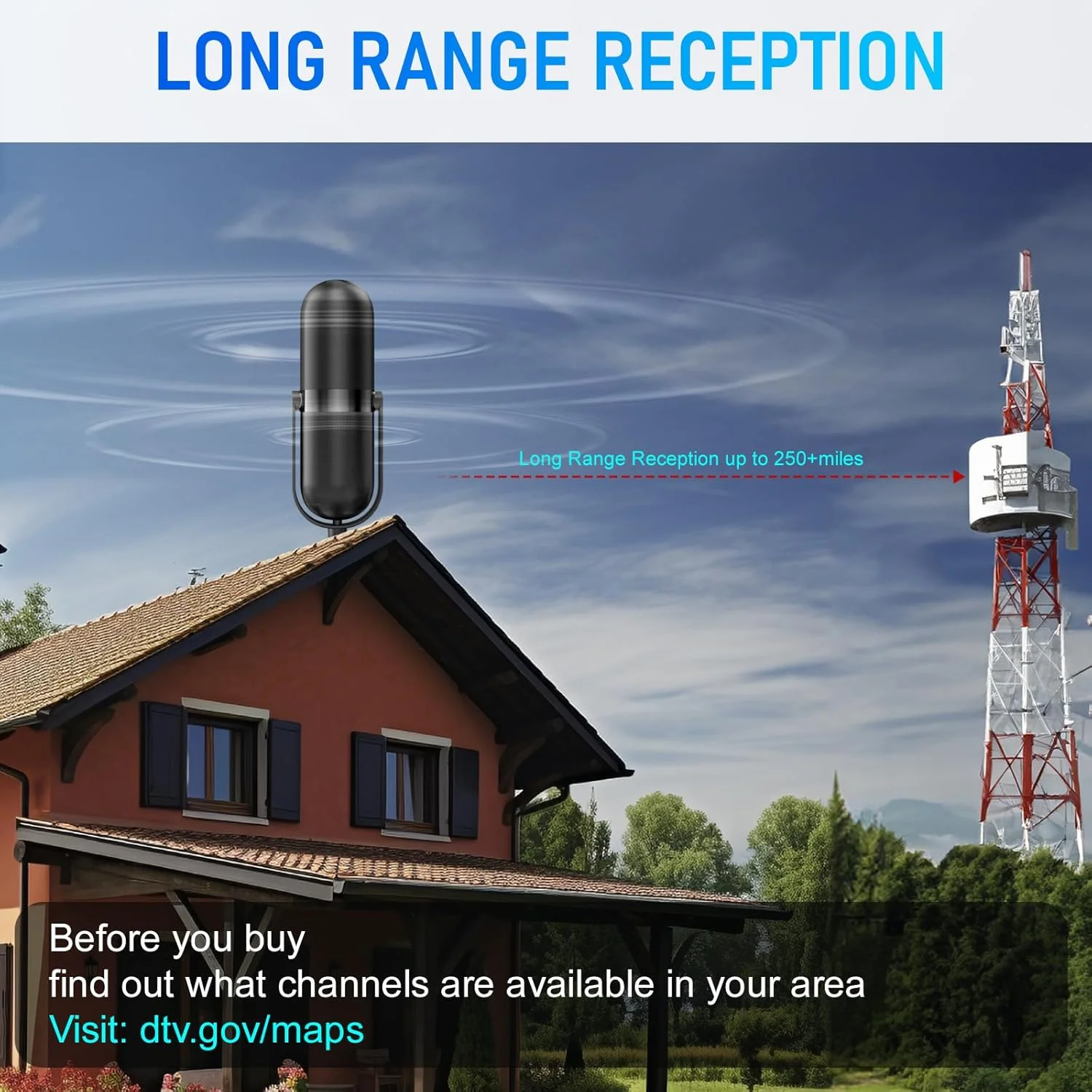 آنتن تلویزیون داخلی تقویت شده