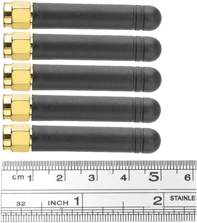 آنتن کانکتور U.FL IPEX به SMA با فرکانس 868-915 مگاهرتز DollaTek برای برد Lora، مدل Lora32u4 II Wifi Lora32 - پنج عددی