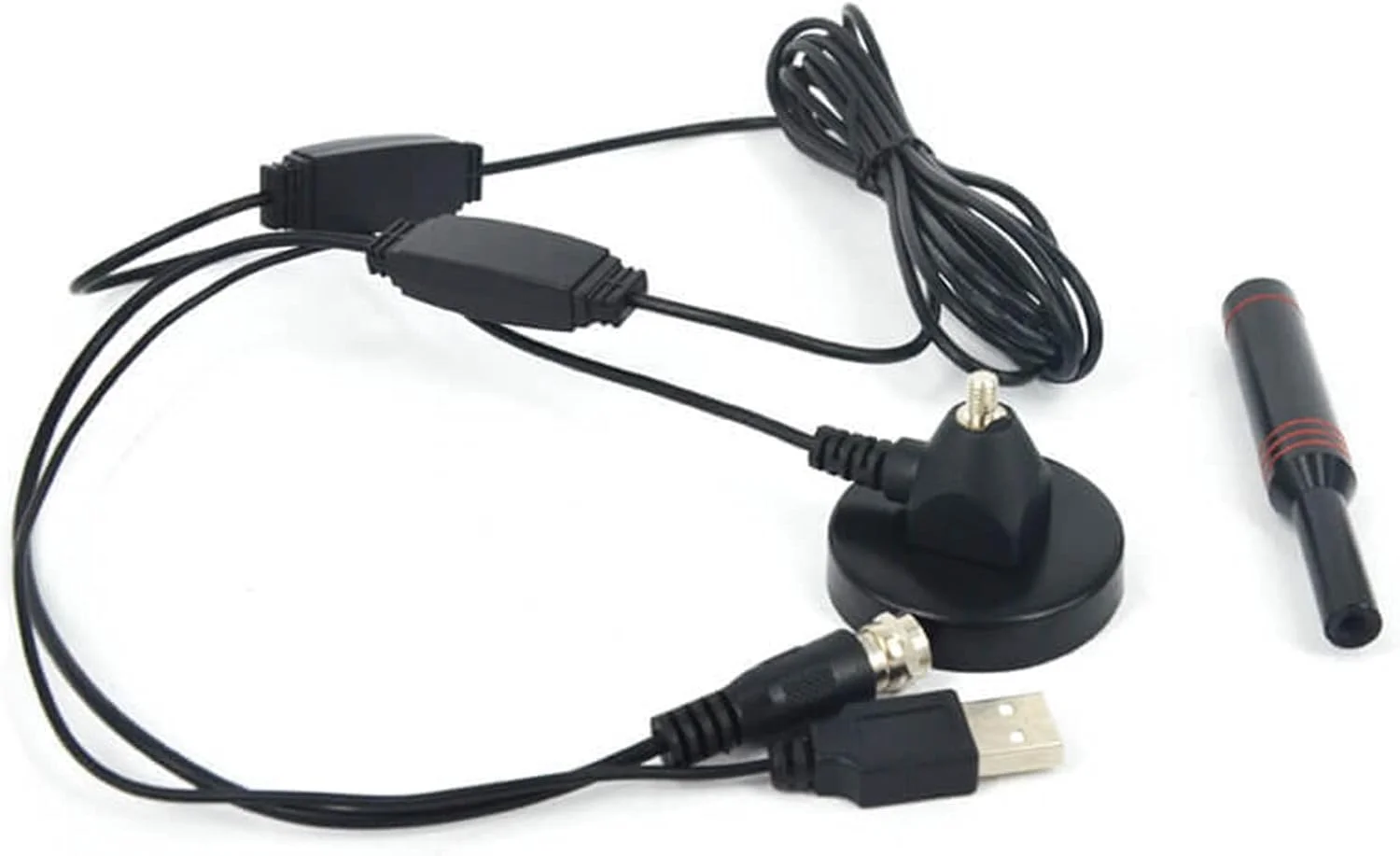 آنتن دیجیتال HDTV، آنتن تلویزیون تقویت شده سبک وزن با پایه مغناطیسی، سیگنال تقویت شده با برد بلند، آنتن تلویزیون دیجیتال برای منزل داخل و خارج از منزل