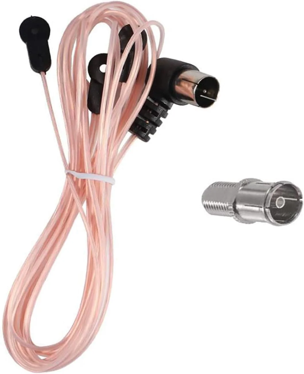 آنتن FM دایان، 75 اهم، آنتن دوقطبی FM با 3 آداپتور برای رادیوهای داخلی، گیرنده استریو خانگی، گیرنده صوتی و تصویری سینمای خانگی آنتن FM دایان، 75 اهم، آنتن دوقطبی FM با 3 آداپتور برای رادیوهای داخلی، گیرنده استریو خانگی، گیرنده صوتی و تصویری سینمای خانگی