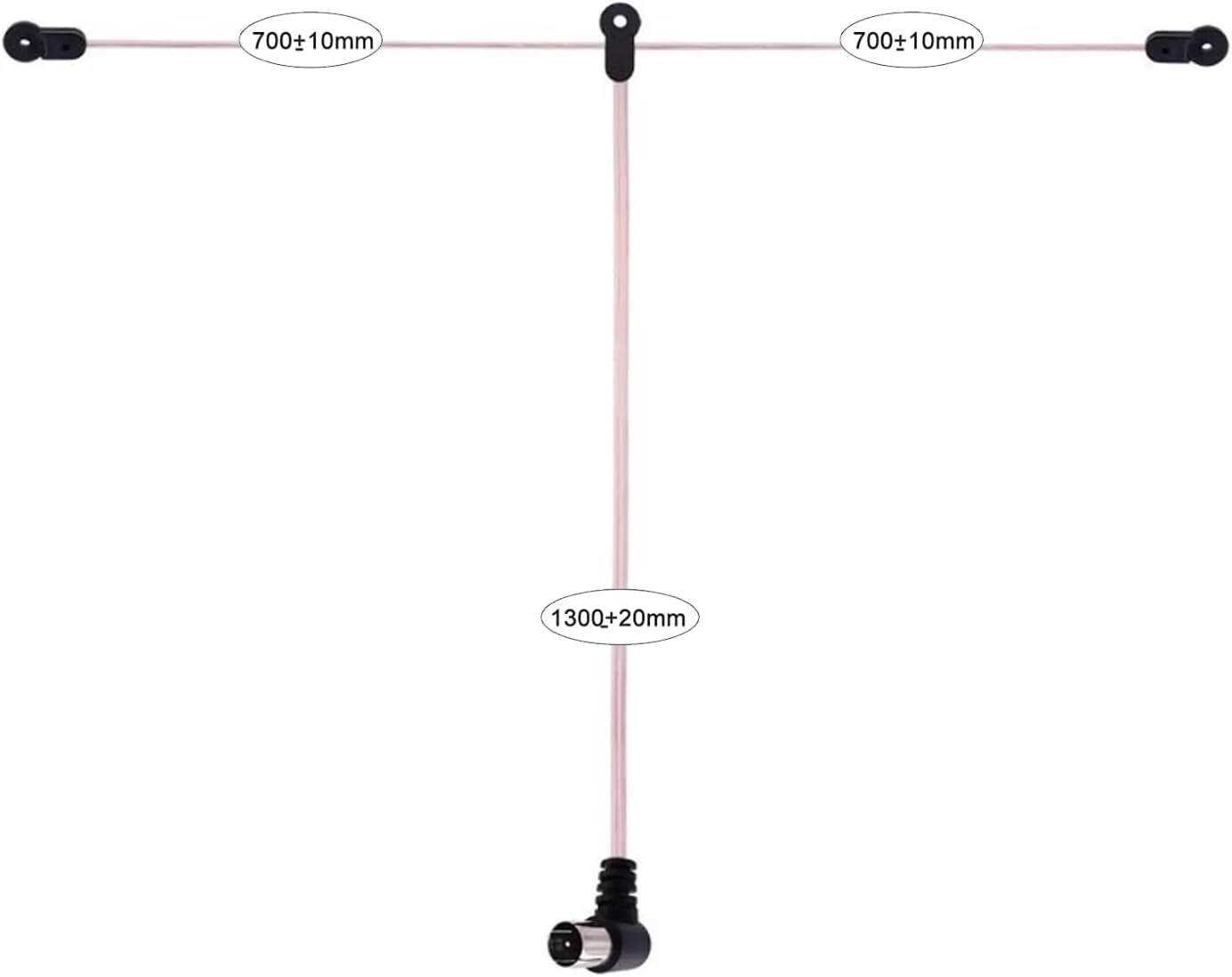 آنتن FM دایان، 75 اهم، آنتن دوقطبی FM با 3 آداپتور برای رادیوهای داخلی، گیرنده استریو خانگی، گیرنده صوتی و تصویری سینمای خانگی آنتن FM دایان، 75 اهم، آنتن دوقطبی FM با 3 آداپتور برای رادیوهای داخلی، گیرنده استریو خانگی، گیرنده صوتی و تصویری سینمای خانگی
