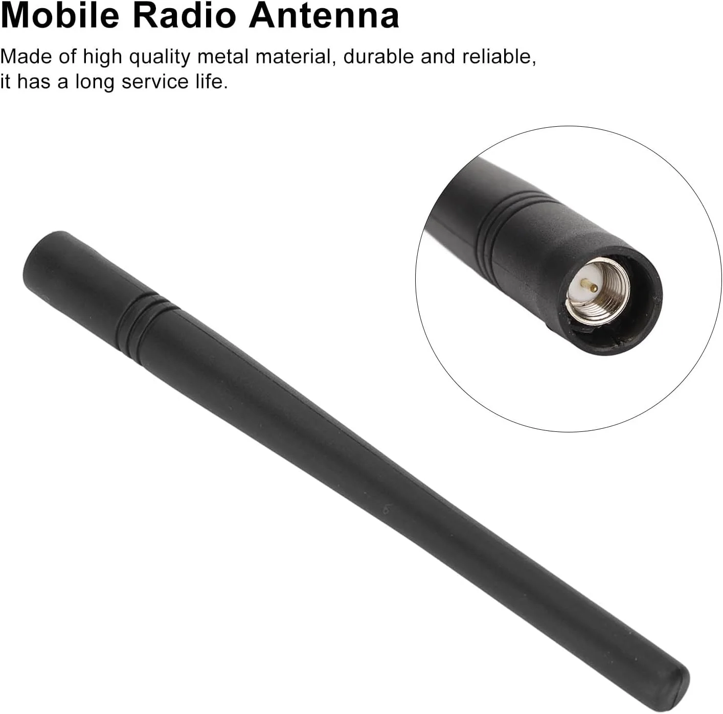 آنتن VHF با بهره بالا Cuifati، 136-174 مگاهرتز، آنتن VHF 5.5 اینچی سازگار برای Standard ATV?8B VX?160 VX?230 VX?231 VX?350 VX?351