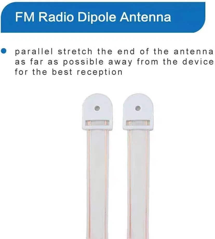 آنتن FM کرونیر 300 اهم، آنتن رادیویی دوقطبی T شکل با ترمینال اسپید برای گیرنده تیونر استریو قدیمی یاماها شارپ JVC دنون مارانتز، 2 عددی آنتن FM کرونیر 300 اهم، آنتن رادیویی دوقطبی T شکل با ترمینال اسپید برای گیرنده تیونر استریو قدیمی یاماها شارپ JVC دنون مارانتز، 2 عددی