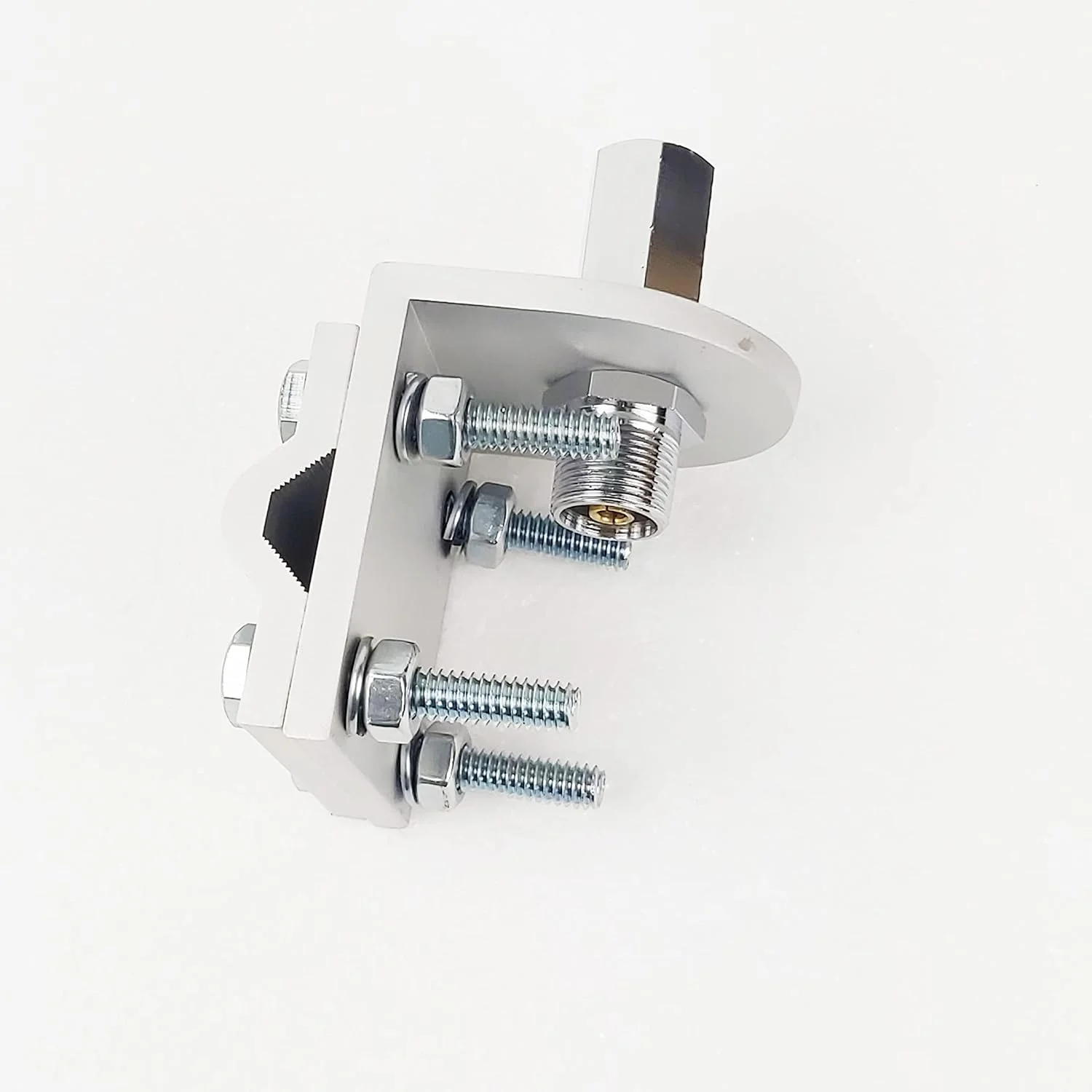 پایه آینه آنتن دو شیاره Crotek، پایه آنتن رادیویی CB با گل میخ SO239 رزوه 3/8 اینچ در 24 پایه آینه آنتن دو شیاره Crotek، پایه آنتن رادیویی CB با گل میخ SO239 رزوه 3/8 اینچ در 24