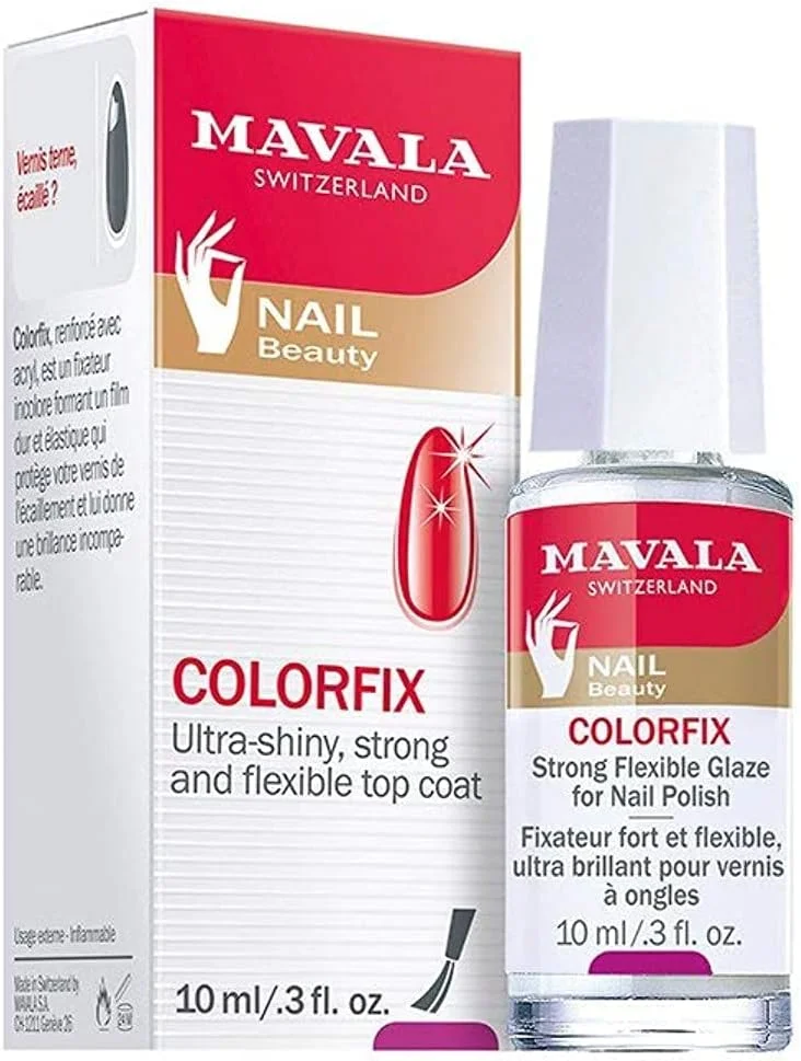 لاک تثبیت کننده رنگ ناخن ماوالا کالرفیکس 10 میلی لیتر | پوشش محافظ قوی و انعطاف پذیر برای ناخن های کدر و ترک خورده لاک تثبیت کننده رنگ ناخن ماوالا کالرفیکس 10 میلی لیتر | پوشش محافظ قوی و انعطاف پذیر برای ناخن های کدر و ترک خورده