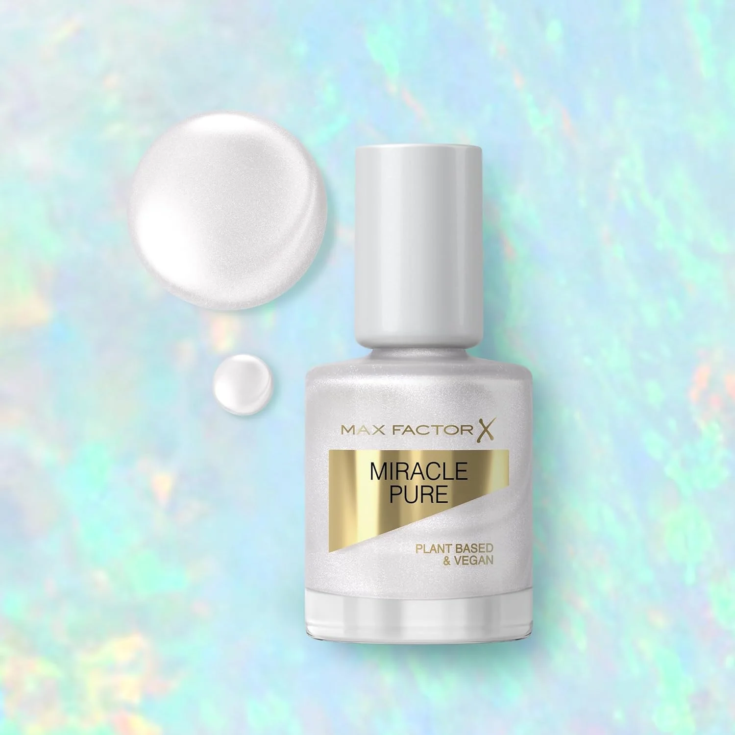 لاک ناخن میراکل پیور مکس فکتور، پوشش اوپال، مجموعه کریستال شفابخش، فرمول گیاهی، وگان، درخشش بالا، خشک شدن بسیار سریع، ناخن هایی با ظاهر سالم، 12 میلی لیتر (0.4 اونس) لاک ناخن میراکل پیور مکس فکتور، پوشش اوپال، مجموعه کریستال شفابخش، فرمول گیاهی، وگان، درخشش بالا، خشک شدن بسیار سریع، ناخن هایی با ظاهر سالم، 12 میلی لیتر (0.4 اونس)