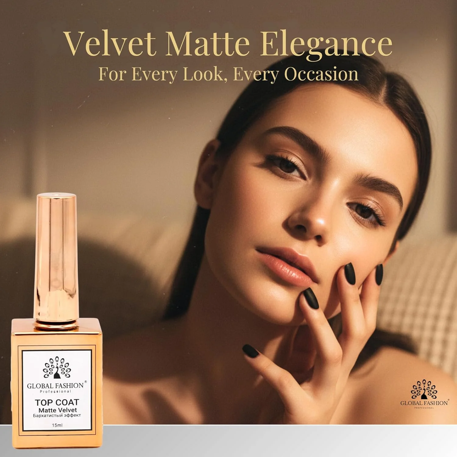 لاک ناخن حلال بدون نیاز به پاک کردن از گلوبال فشن | کیفیت سالنی، ناخن های ماندگار - پوشش نهایی ناخن بدون درخشش و مقاوم در برابر لب پر شدن، پوشش نهایی مات مخملی (پوشش نهایی مات مخملی، 15 میلی لیتر) لاک ناخن حلال بدون نیاز به پاک کردن از گلوبال فشن | کیفیت سالنی، ناخن های ماندگار - پوشش نهایی ناخن بدون درخشش و مقاوم در برابر لب پر شدن، پوشش نهایی مات مخملی (پوشش نهایی مات مخملی، 15 میلی لیتر)