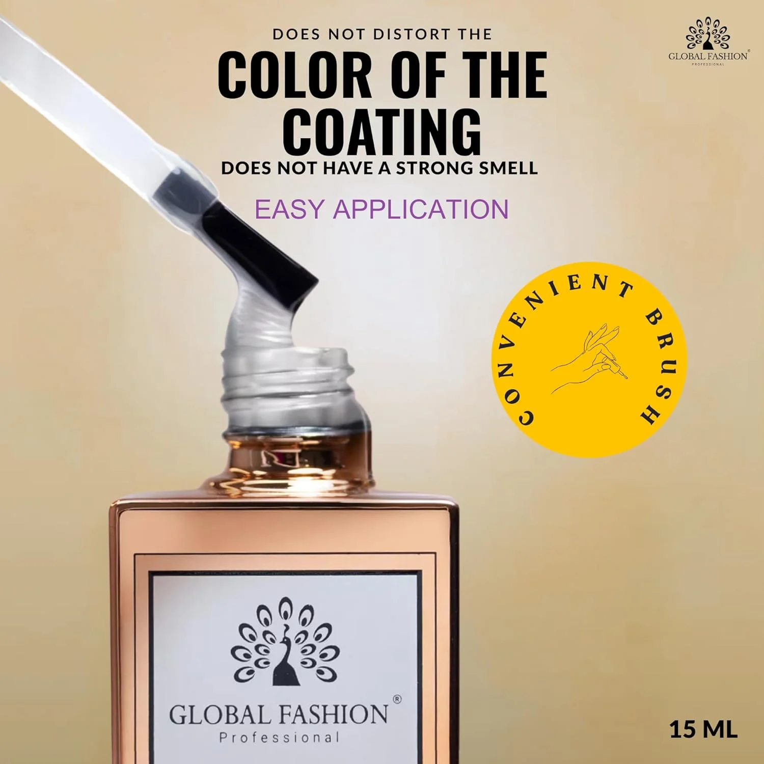 لاک ناخن حلال بدون نیاز به پاک کردن از گلوبال فشن | کیفیت سالنی، ناخن های ماندگار - پوشش نهایی ناخن بدون درخشش و مقاوم در برابر لب پر شدن، پوشش نهایی مات مخملی (پوشش نهایی مات مخملی، 15 میلی لیتر) لاک ناخن حلال بدون نیاز به پاک کردن از گلوبال فشن | کیفیت سالنی، ناخن های ماندگار - پوشش نهایی ناخن بدون درخشش و مقاوم در برابر لب پر شدن، پوشش نهایی مات مخملی (پوشش نهایی مات مخملی، 15 میلی لیتر)