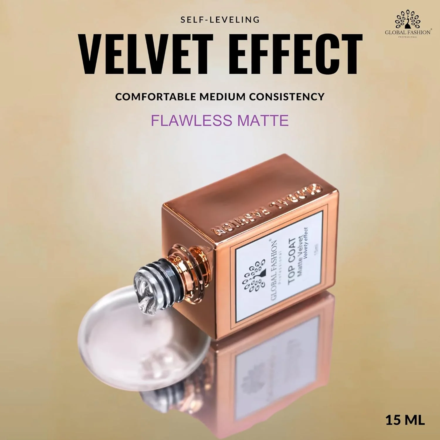 لاک ناخن حلال بدون نیاز به پاک کردن از گلوبال فشن | کیفیت سالنی، ناخن های ماندگار - پوشش نهایی ناخن بدون درخشش و مقاوم در برابر لب پر شدن، پوشش نهایی مات مخملی (پوشش نهایی مات مخملی، 15 میلی لیتر) لاک ناخن حلال بدون نیاز به پاک کردن از گلوبال فشن | کیفیت سالنی، ناخن های ماندگار - پوشش نهایی ناخن بدون درخشش و مقاوم در برابر لب پر شدن، پوشش نهایی مات مخملی (پوشش نهایی مات مخملی، 15 میلی لیتر)