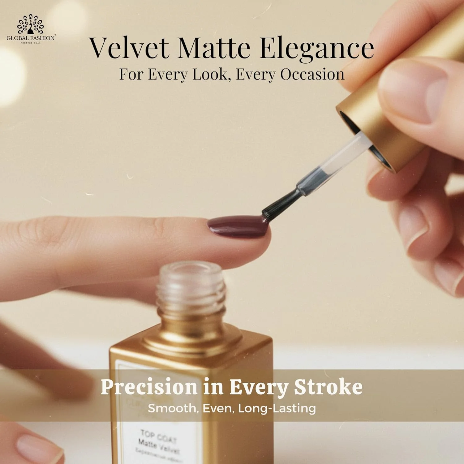 لاک ناخن حلال بدون نیاز به پاک کردن از گلوبال فشن | کیفیت سالنی، ناخن های ماندگار - پوشش نهایی ناخن بدون درخشش و مقاوم در برابر لب پر شدن، پوشش نهایی مات مخملی (پوشش نهایی مات مخملی، 15 میلی لیتر) لاک ناخن حلال بدون نیاز به پاک کردن از گلوبال فشن | کیفیت سالنی، ناخن های ماندگار - پوشش نهایی ناخن بدون درخشش و مقاوم در برابر لب پر شدن، پوشش نهایی مات مخملی (پوشش نهایی مات مخملی، 15 میلی لیتر)
