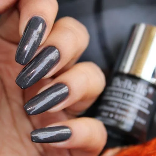 ست هدیه لاک ژل دِبِل، شامل 2 رنگ مسی متالیک (خاکستری تیره) و پوشش مات (تاپ کت) - 16 میلی لیتر (8 میلی لیتر هر کدام)