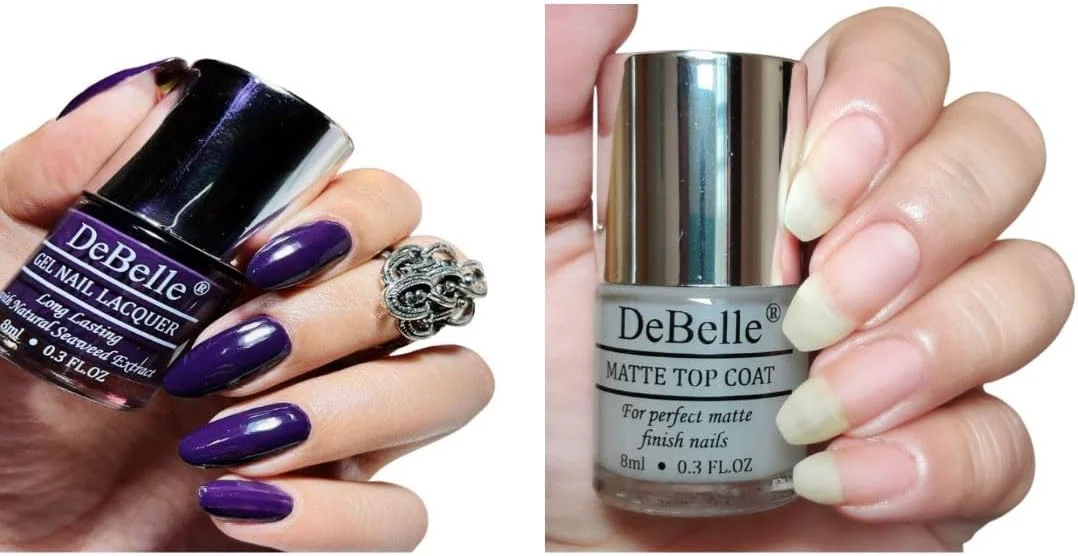 ست هدیه لاک ژل دِبِل، شامل 2 عدد لاک Royale Viola (بنفش تیره)، تاپ کت مات - 16 میلی لیتر (8 میلی لیتر هر کدام) ست هدیه لاک ژل دِبِل، شامل 2 عدد لاک Royale Viola (بنفش تیره)، تاپ کت مات - 16 میلی لیتر (8 میلی لیتر هر کدام)